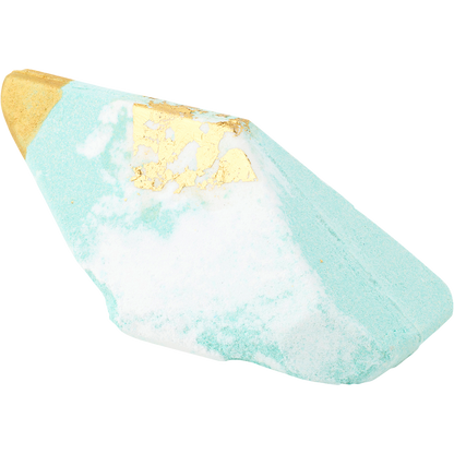Crystal Bath Bomb Aquamarine Lemongrass