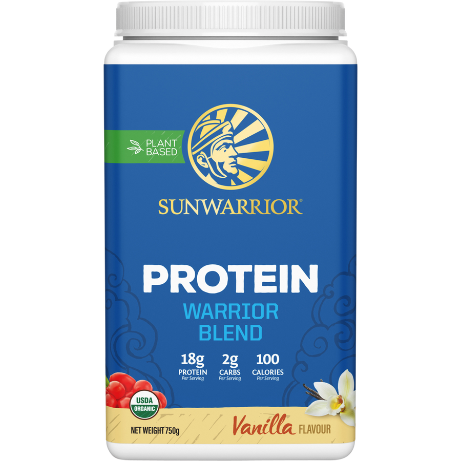 SUNWARRIOR Protein Powder Warrior Blend Vanilla