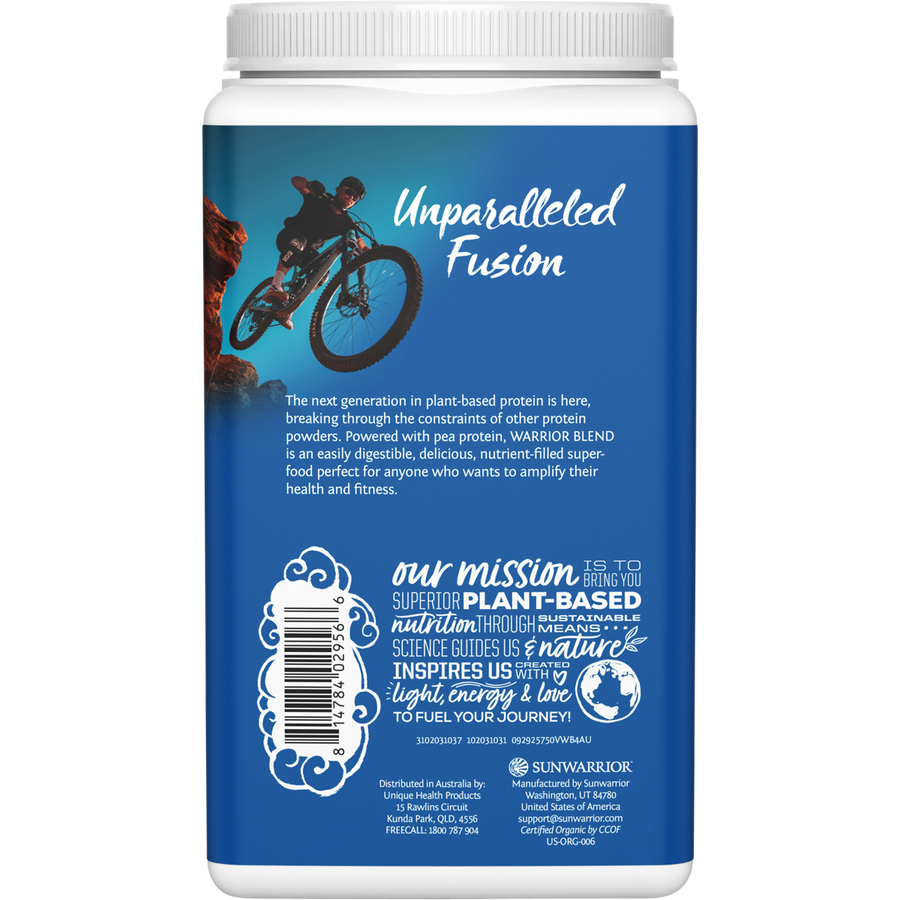 SUNWARRIOR Protein Powder Warrior Blend Vanilla
