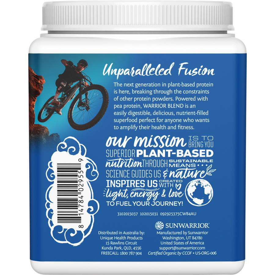 SUNWARRIOR Protein Powder Warrior Blend Chocolate