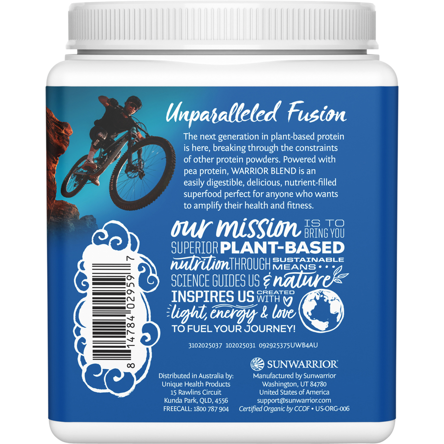 SUNWARRIOR Protein Powder Warrior Blend Unflavoured