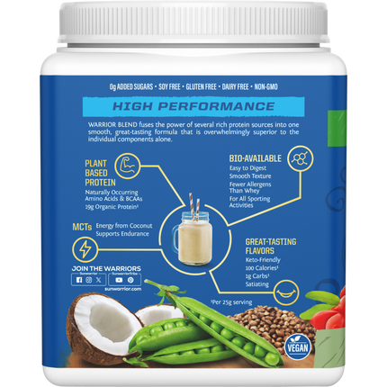 SUNWARRIOR Protein Powder Warrior Blend Unflavoured