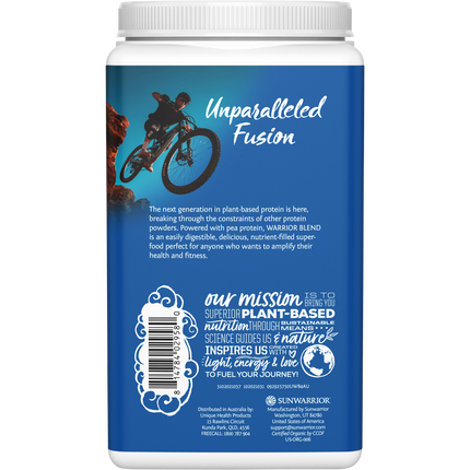 SUNWARRIOR Protein Powder Warrior Blend Unflavoured