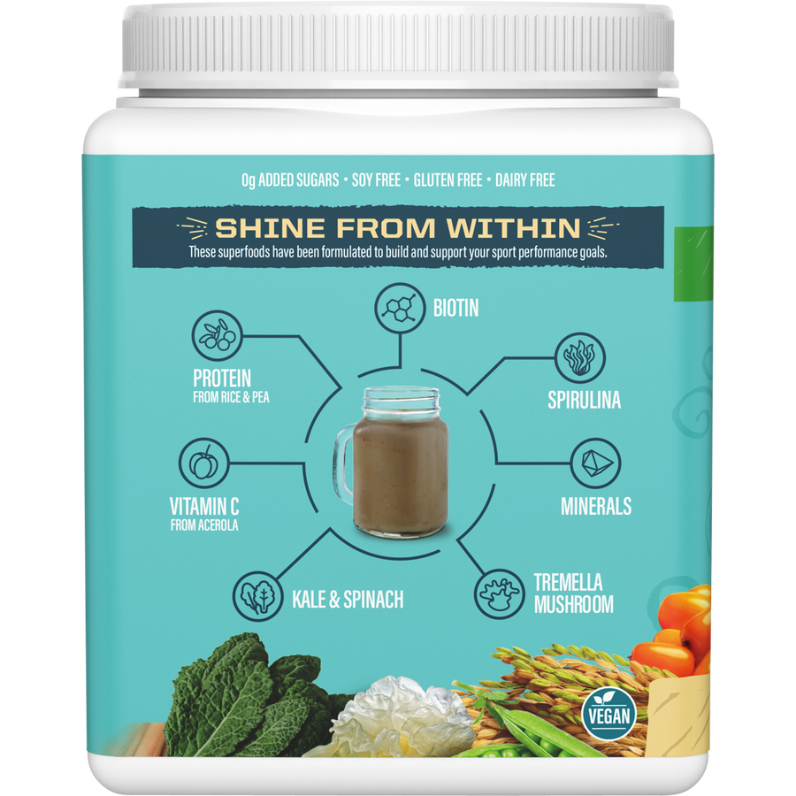 SUNWARRIOR Collagen Building Protein Peptides Tahitian Vanilla