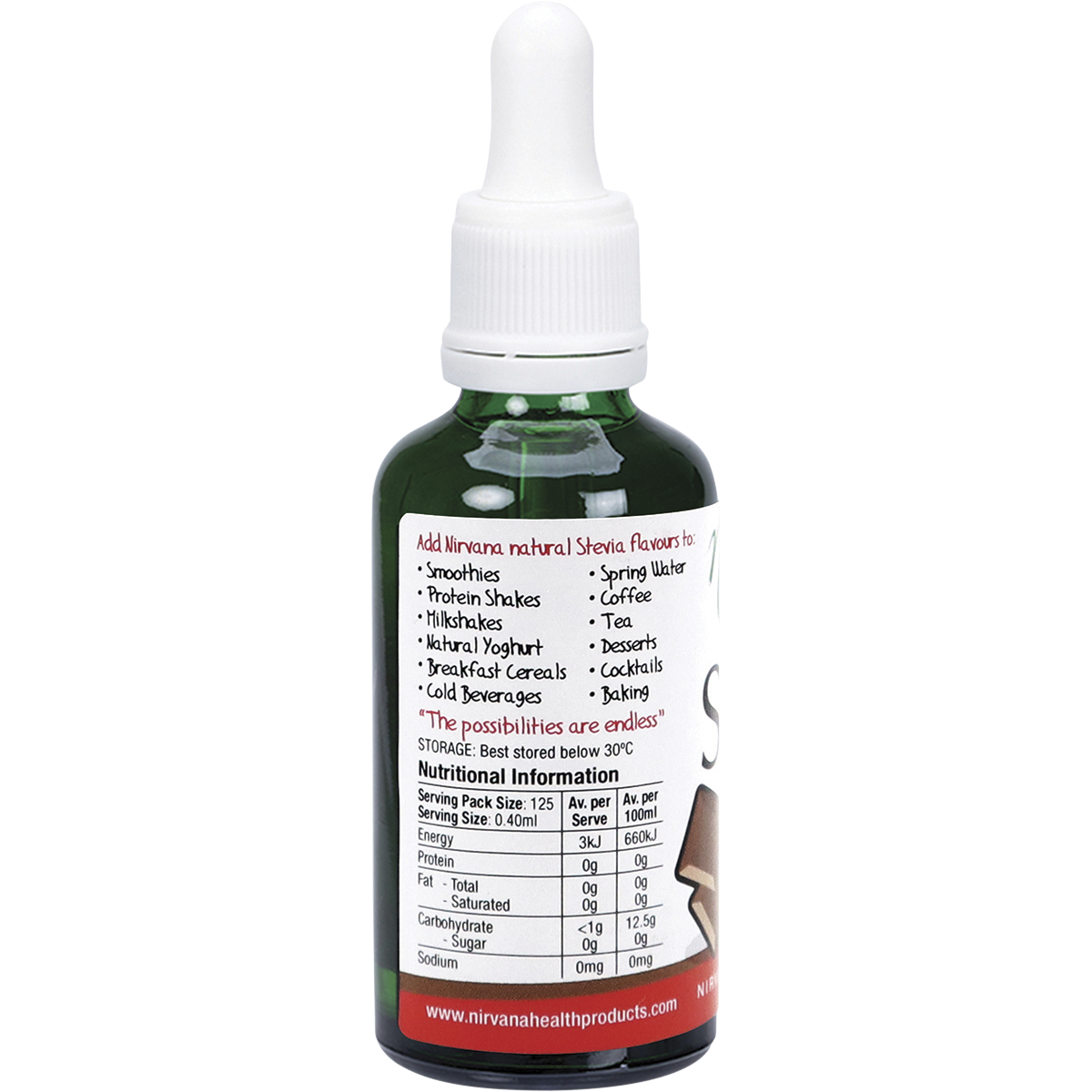 Liquid Stevia Chocolate