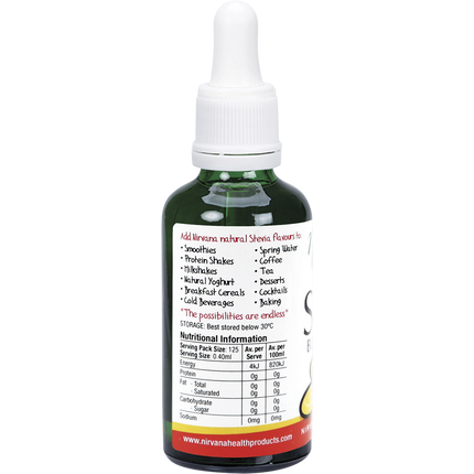 Nirvana Organics Liquid Stevia Butterscotch bottle 2 of 3