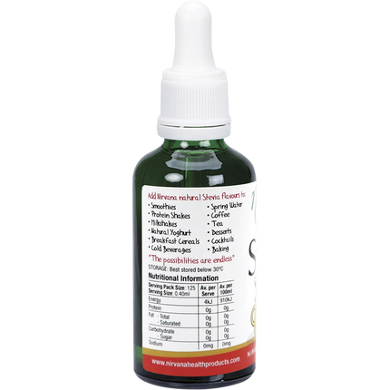 Nirvana Organics Liquid Stevia Ginger Ale bottle 2 of 3