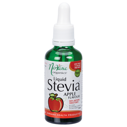 Nirvana Organics liquid stevia in apple flavor