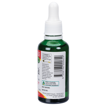 Nirvana Organics liquid stevia in banana flavor