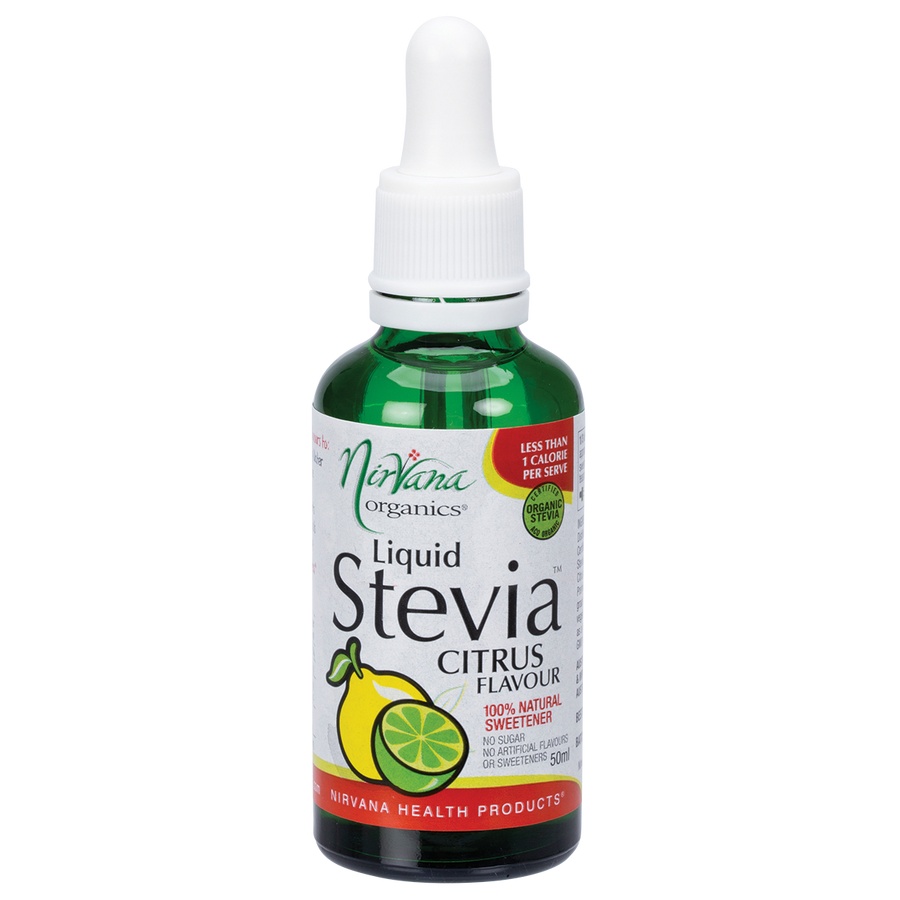 Nirvana Organics Liquid Stevia in citrus flavor