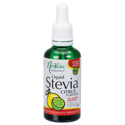 Nirvana Organics Liquid Stevia in citrus flavor
