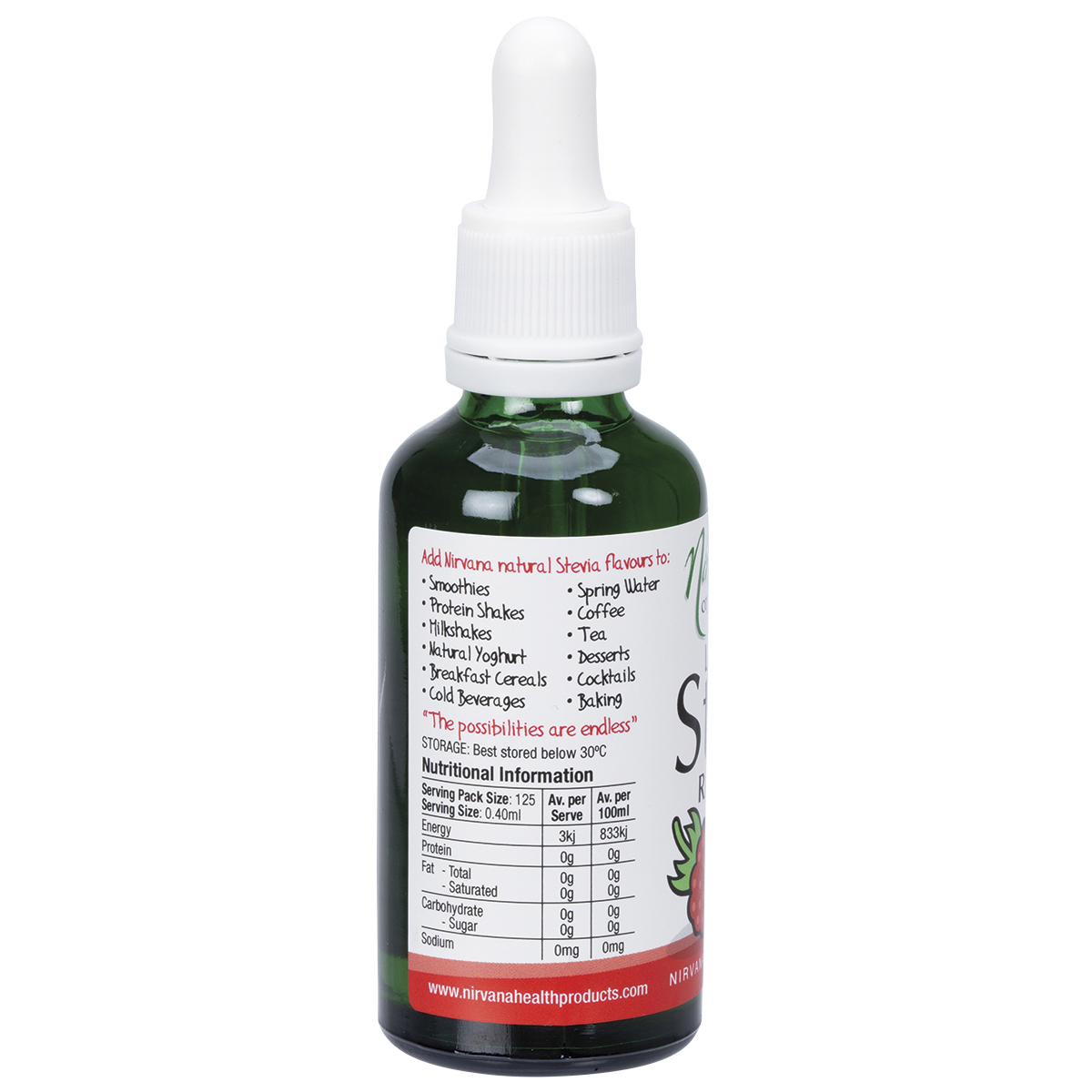 Liquid Stevia Raspberry