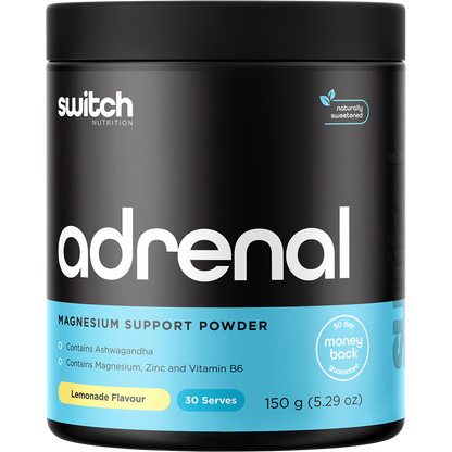 Adrenal Magnesium Support Powder Lemonade