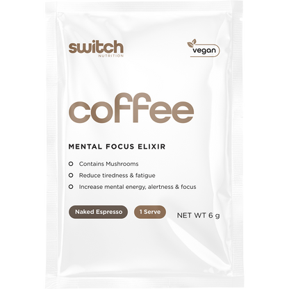 Coffee Mental Focus Elixir Naked Espresso