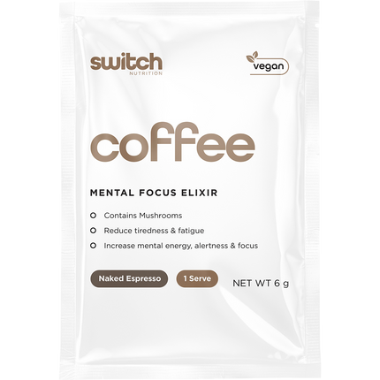 Coffee Mental Focus Elixir Naked Espresso