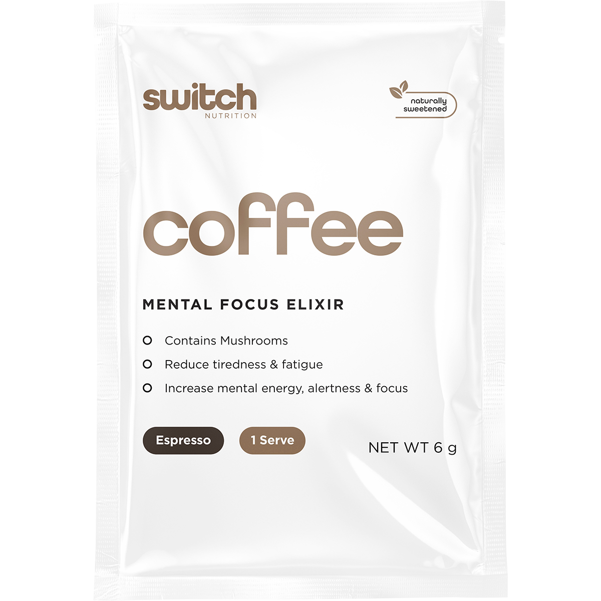 Coffee Mental Focus Elixir Espresso Sweetened