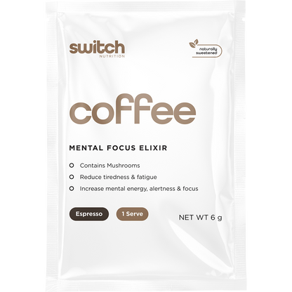 Coffee Mental Focus Elixir Espresso Sweetened