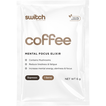 Coffee Mental Focus Elixir Espresso Sweetened