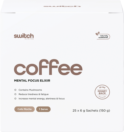 Coffee Mental Focus Elixir Cafe Mocha