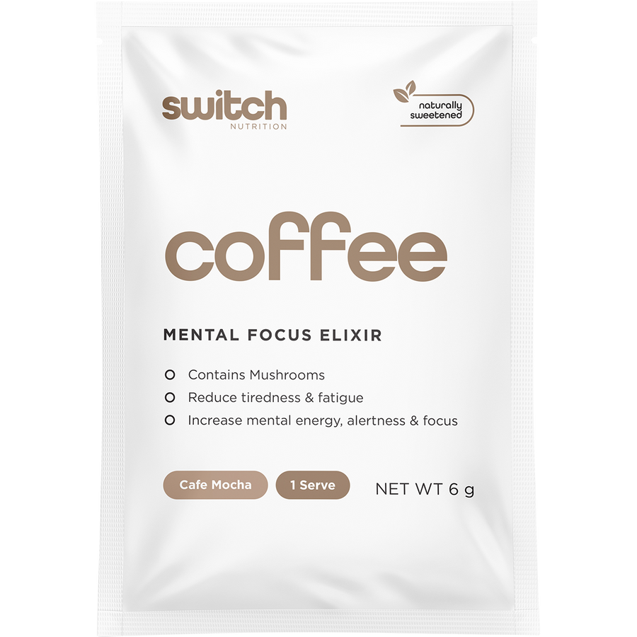 Coffee Mental Focus Elixir Cafe Mocha