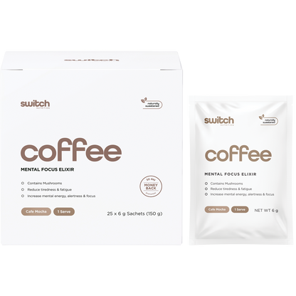 Coffee Mental Focus Elixir Cafe Mocha