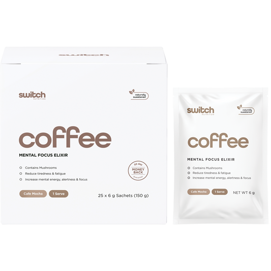 Coffee Mental Focus Elixir Cafe Mocha