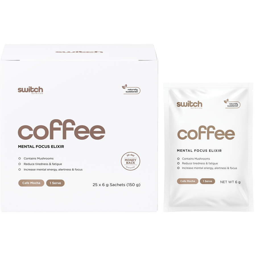 Coffee Mental Focus Elixir Cafe Mocha