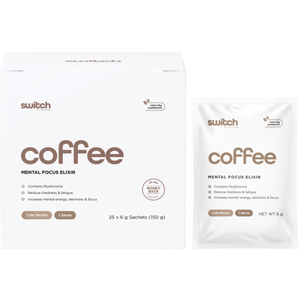 Coffee Mental Focus Elixir Cafe Mocha
