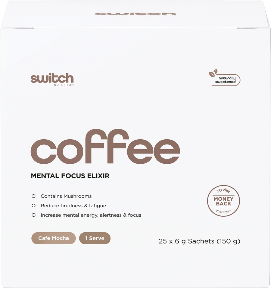 Coffee Mental Focus Elixir Cafe Mocha