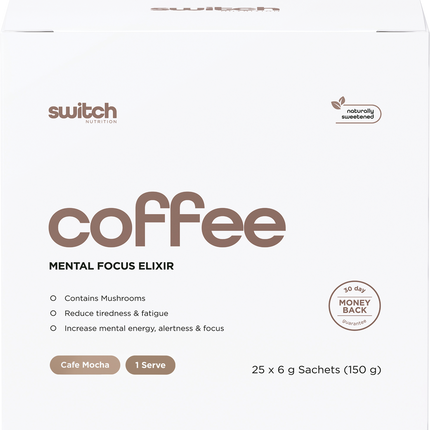 Coffee Mental Focus Elixir Cafe Mocha