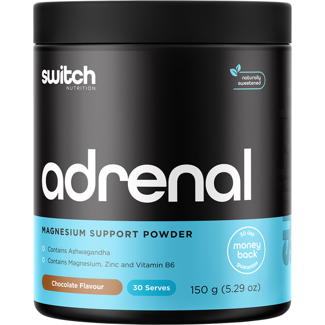 Switch Nutrition Adrenal Magnesium Support Powder Chocolate