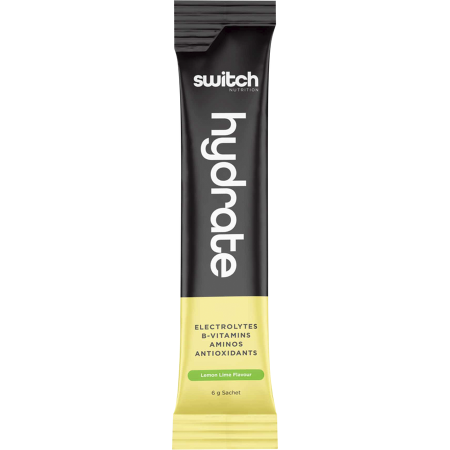 Switch Nutrition Hydrate Electrolytes No Added Sugar Lemon Lime