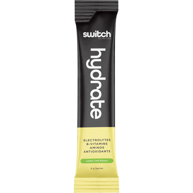 Switch Nutrition Hydrate Electrolytes No Added Sugar Lemon Lime
