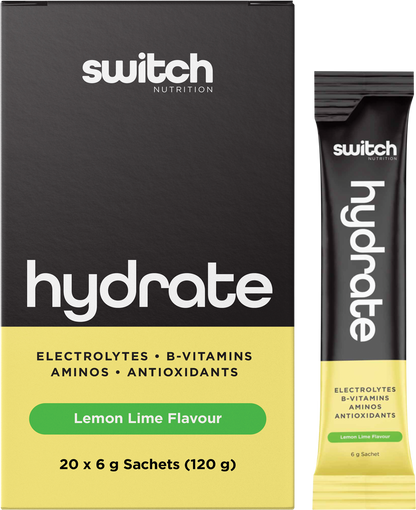 Hydrate Electrolytes No Added Sugar Lemon Lime