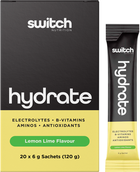 Hydrate Electrolytes No Added Sugar Lemon Lime