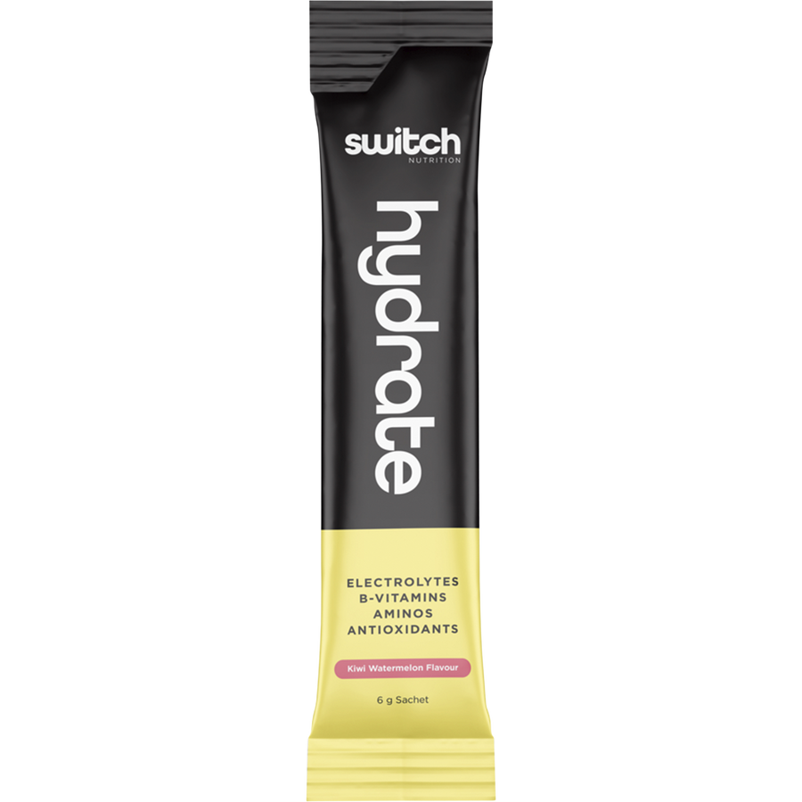 Switch Nutrition Hydrate Electrolytes No Added Sugar Kiwi Watermelon