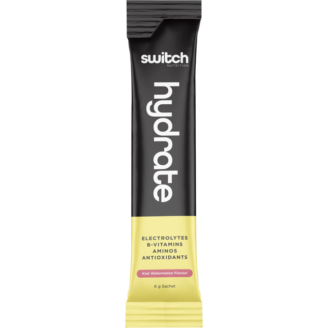 Switch Nutrition Hydrate Electrolytes No Added Sugar Kiwi Watermelon