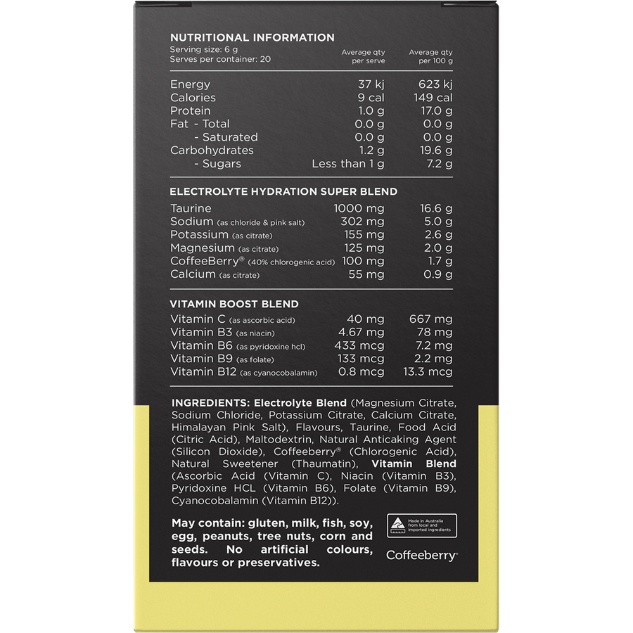 Hydrate Electrolytes No Added Sugar Kiwi Watermelon
