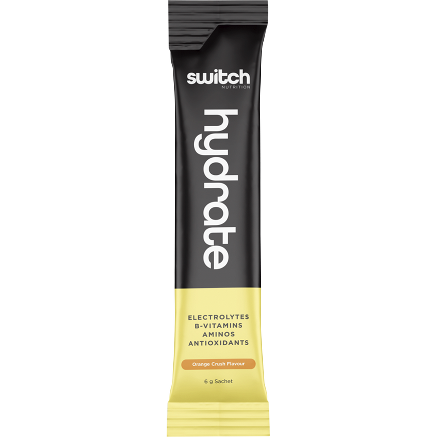 Switch Nutrition Hydrate Electrolytes No Added Sugar Orange Crush