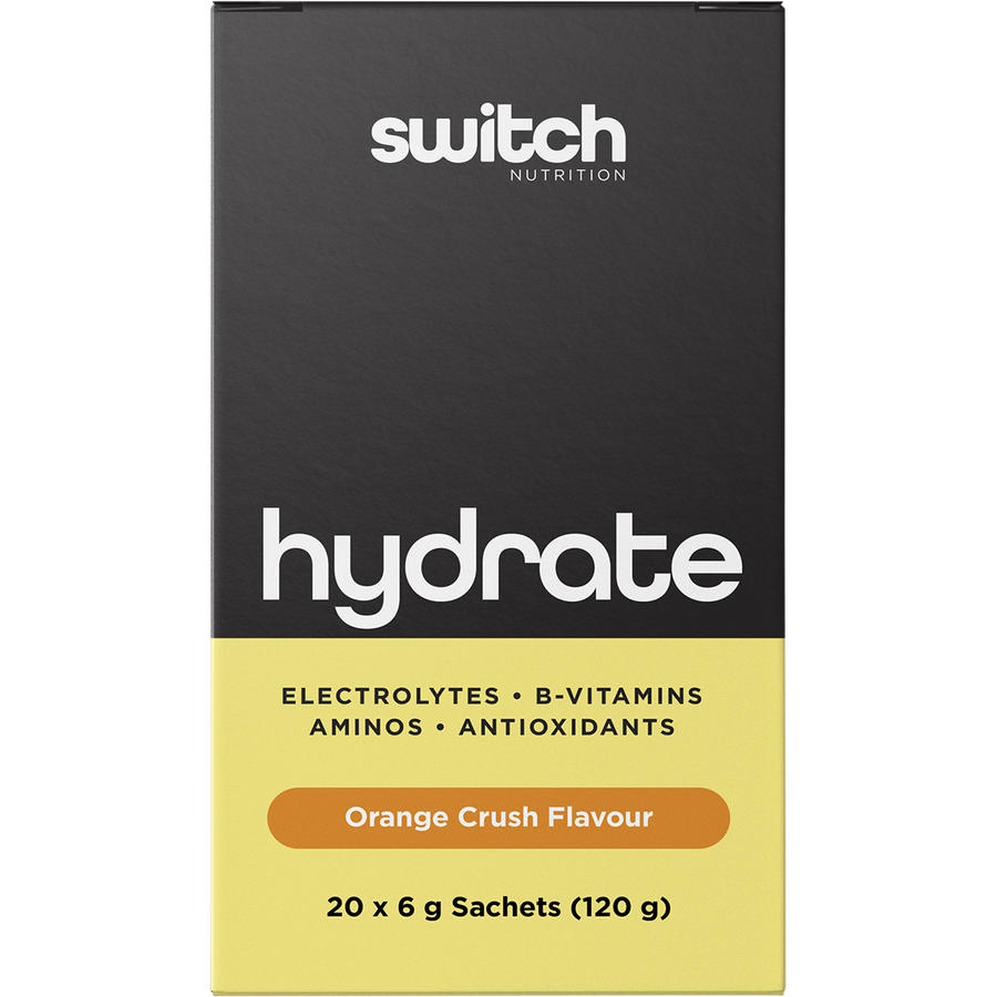 Hydrate Electrolytes No Added Sugar Orange Crush