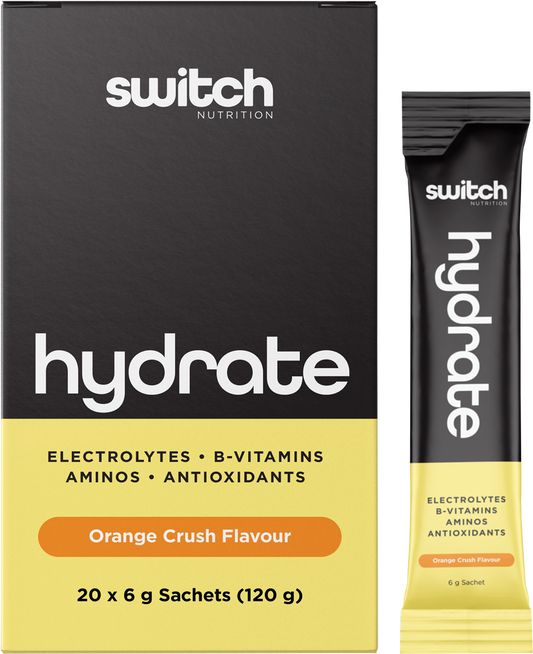 Hydrate Electrolytes No Added Sugar Orange Crush