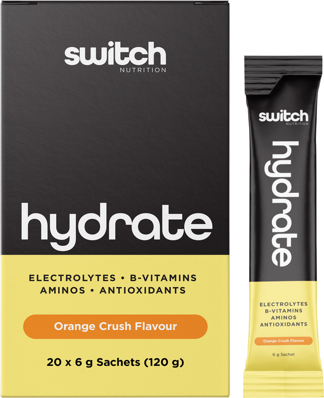 Hydrate Electrolytes No Added Sugar Orange Crush