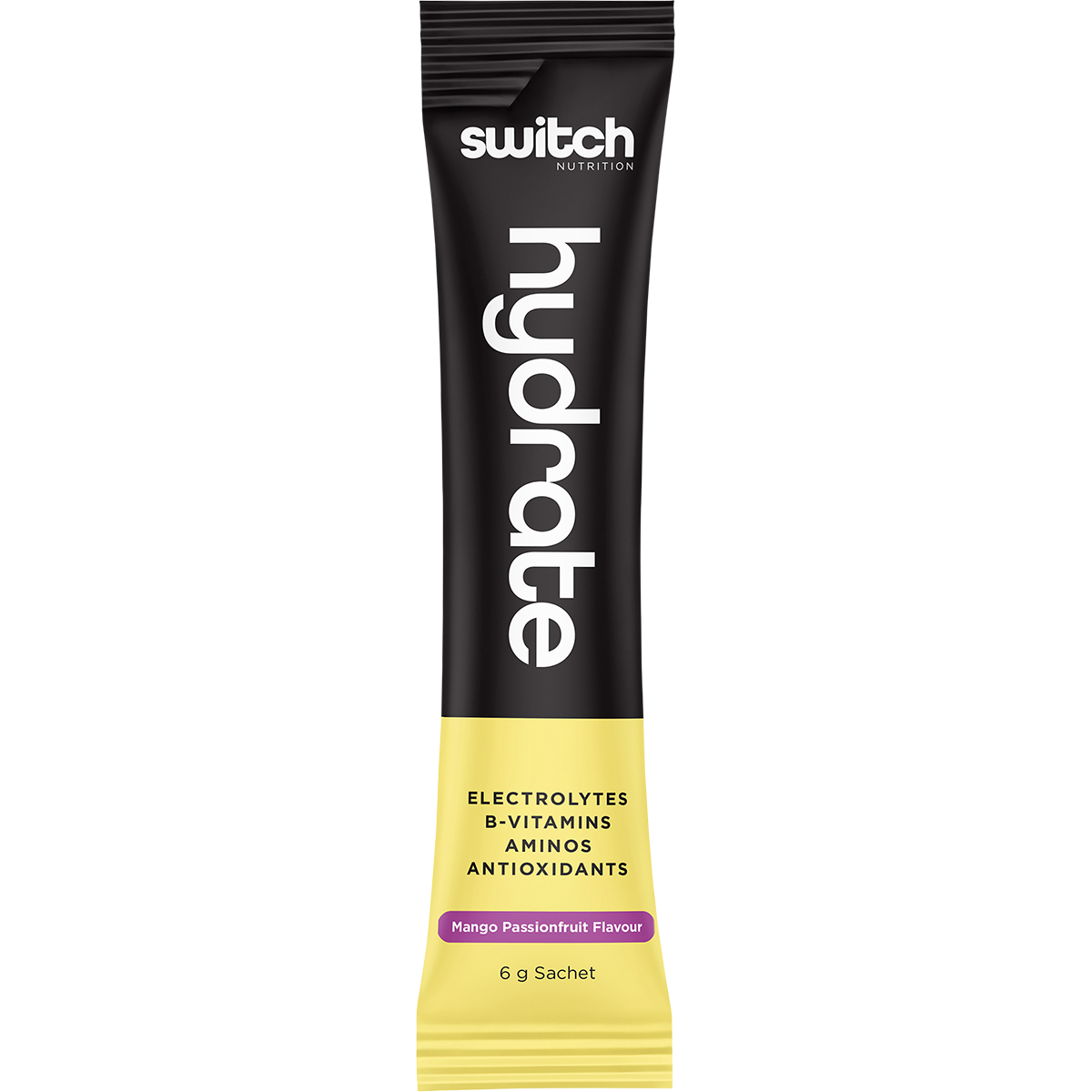 Hydrate Electrolytes No Added Sugar Mango Passionfruit