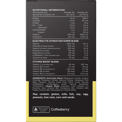 Hydrate Electrolytes No Added Sugar Mango Passionfruit