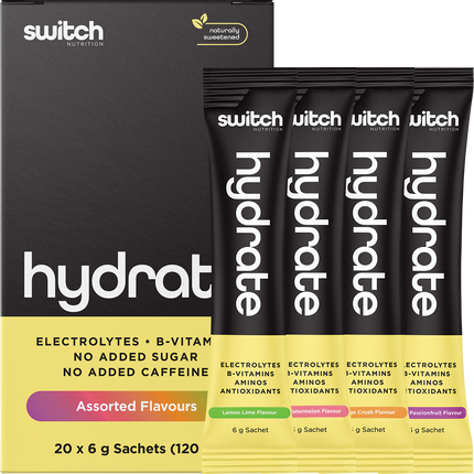 Hydrate Electrolytes No Added Sugar Assorted Flavours