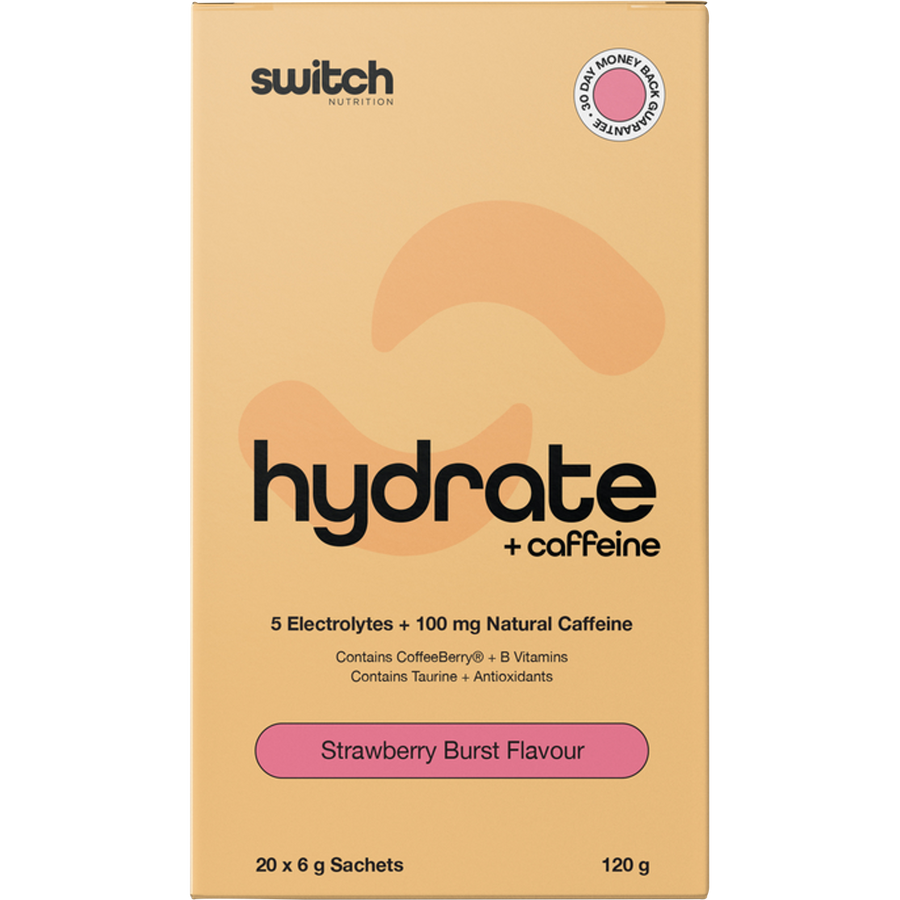 SWITCH NUTRITION Hydrate + Caffeine Mango Passionfruit
