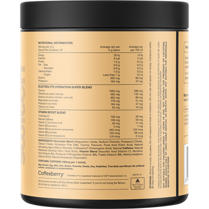 SWITCH NUTRITION Hydrate + Caffeine Strawberry Burst