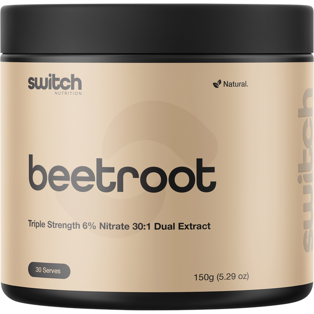 Switch Nutrition Beetroot Triple Strength 6% Nitrate 30:1 Dual Extract