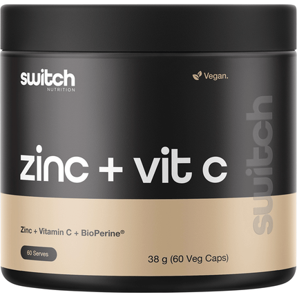 Switch Nutrition Zinc + Vitamin C
