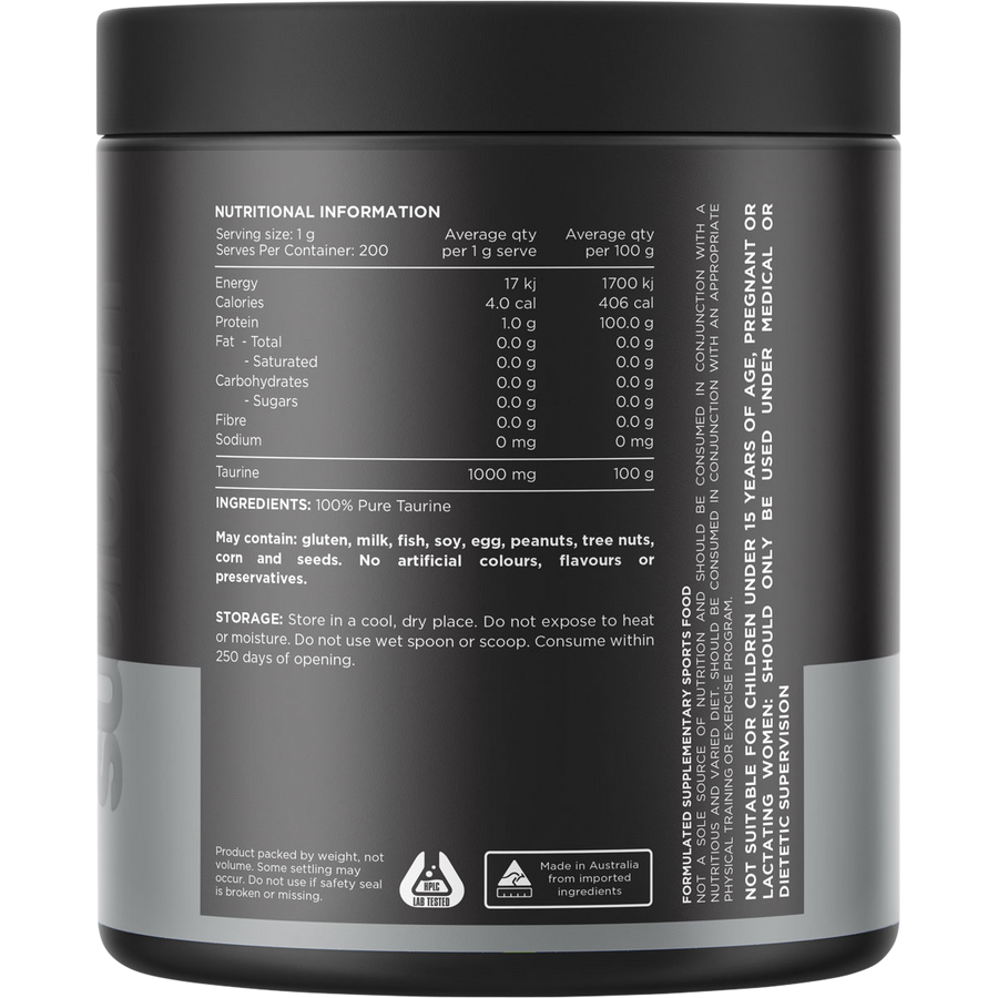 Taurine 100% Pure Taurine